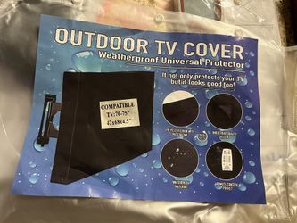 75” Weatherproof Outdoor TV Cover