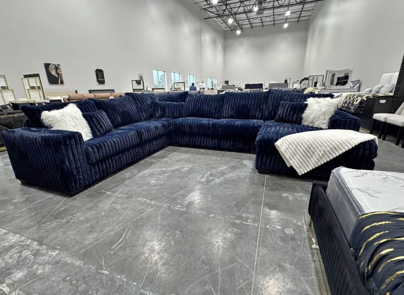 Cordaroy Sectional Sofa Loveseat 