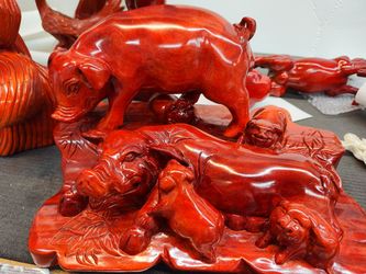 pigs peggy, hand crafted wood.