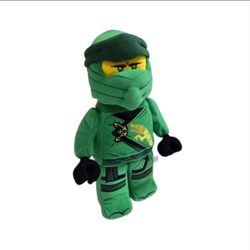 Lego Ninjago Lloyd Stuffed Animal Plush Toy Green Ninja Warrior Minifigure 12"