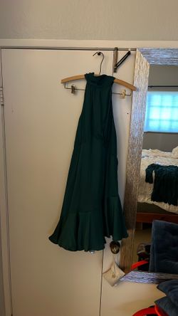 Hello Molly Green Sleeveless Short Party Dress Size 12