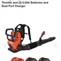 Echo eFORCE 56V 195 MPH 795 CFM Cordless Battery Backpack Blower