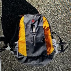 Swissgear Gray & Orange Airflow Laptop Backpack Rucksack