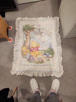 Classic Pooh Baby Crib Comforter