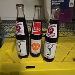 Botellas De Colección $25las 3