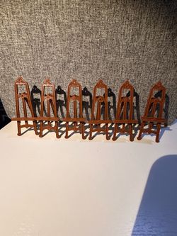 Mini Brands Ornate Easel Stands Set of 6