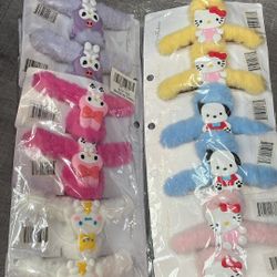 hello Kitty Hair Clips dozen