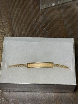 ID 14k bracelet