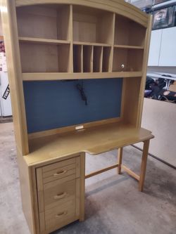 Vanity cabinet, nightstand, and Hutch with desk