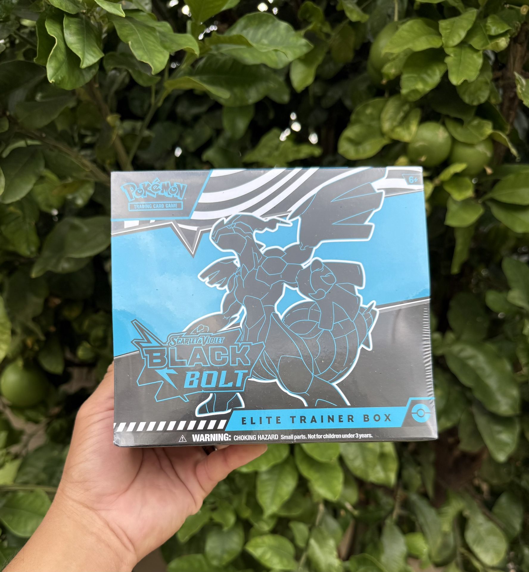 Pokémon Trading Card Game: Scarlet & Violet— Black Bolt Elite Trainer Box  Games