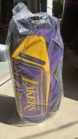 Los Angeles Lakers WinCraft Bucket III Cooler Cart Golf Bag