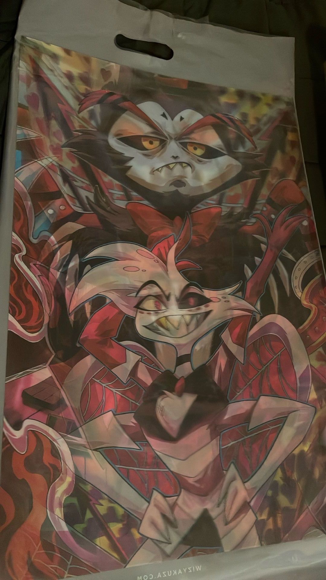 Hazbin Hotel Holographic Changing Poster