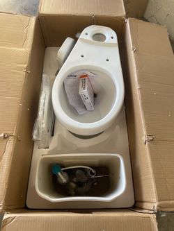 HOROW Best 2 Piece Toilet Round Skirted Toilet Model HWTT-R01S