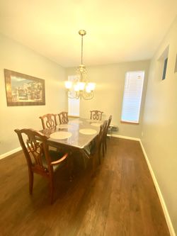 Dinner Table With 6 Chairs 