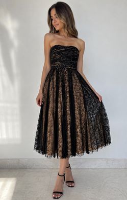 Vintage Badgley Mischka Black Cocktail dress