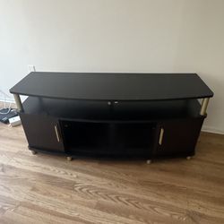 Black And Gold TV Stand