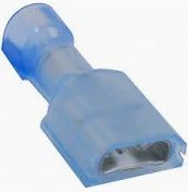 BLUE FEMALE INSULATED CONNECTORS (100pcs)
