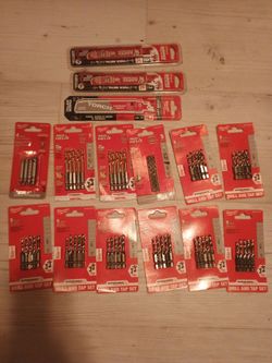 HUGE Milwaukee Tool Lot - Step Bits, Tile/Stone, Drill & Tap, Blades ($1,300+ Value) - ONLY $300!