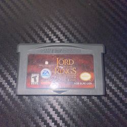 Nintendo Gameboy Advance The Lord Of The Rings Return Of The King