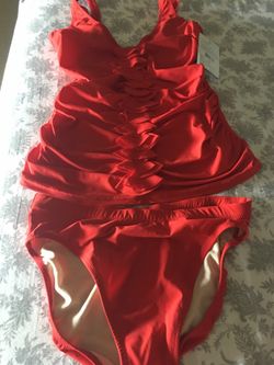 New Red Profile 2-piece swimsuits 32D