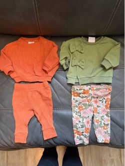 Two 2-Piece Baby Outfits