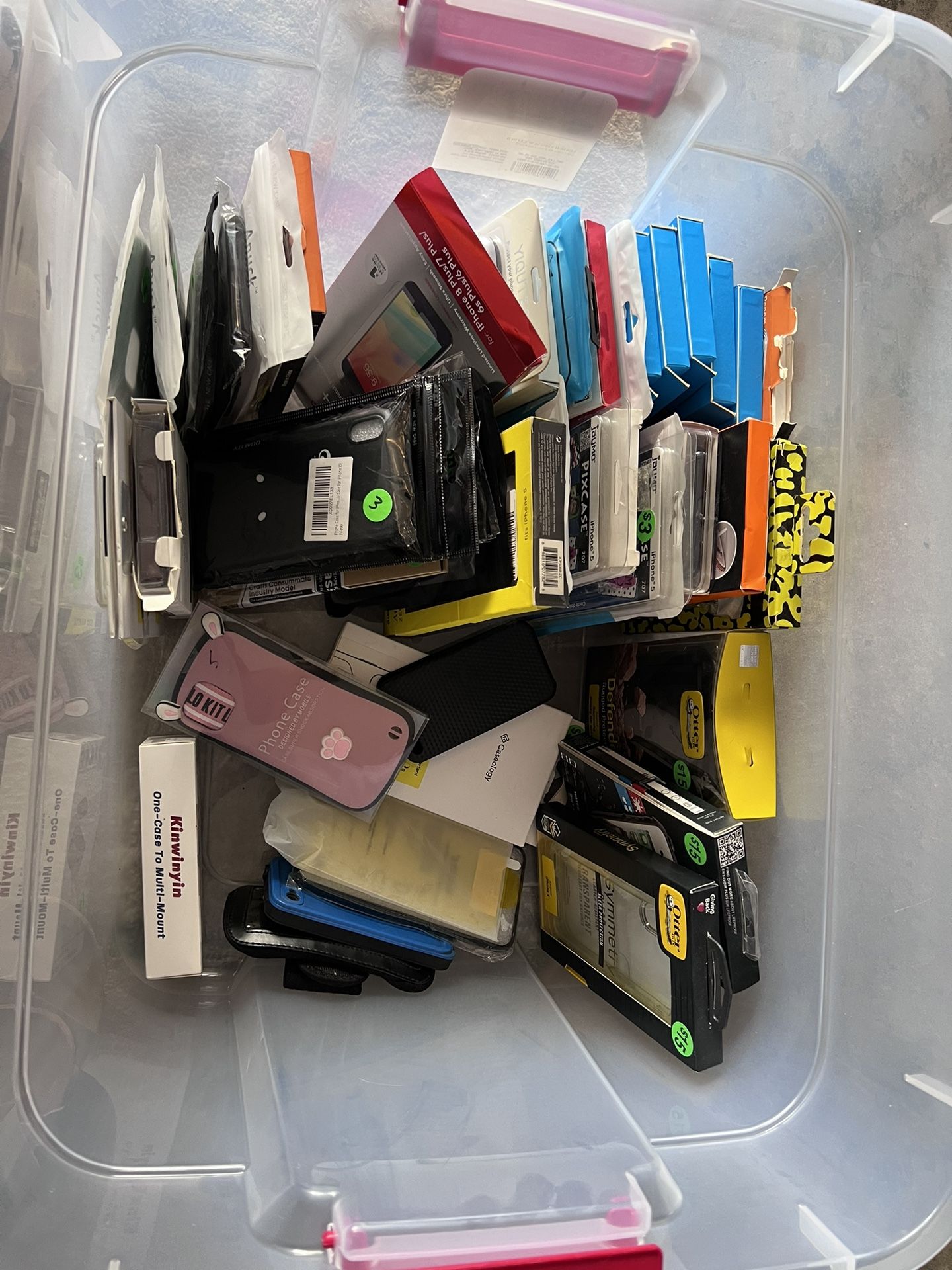 Cellphone Cases & Screen Protectors - NEW - LOT $75 OBO