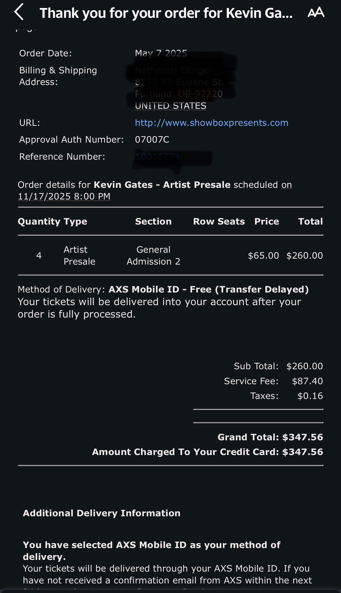 Kevin Gates Concert Tickets