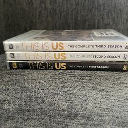 This Is Us DVDs First 3 Seasons. 