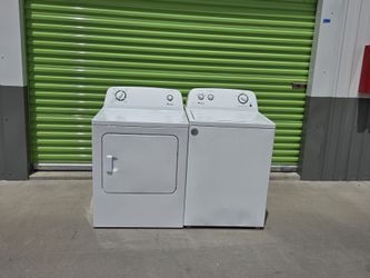 Washer and dryer set