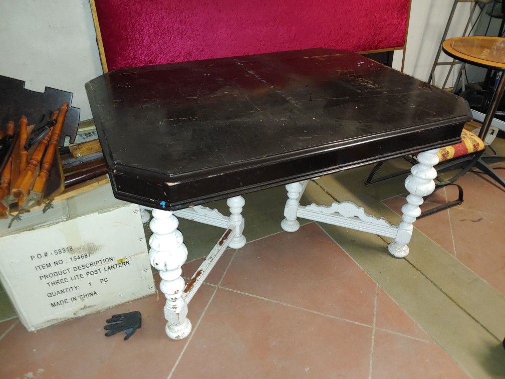 Antique table solid