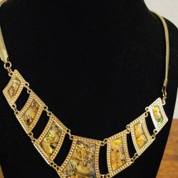 Vintage Natasha Couture gold-tone Necklace