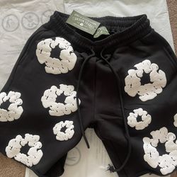 Denim Tears Cloud Print Sweat Shorts New with Tags