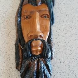 Wood  Carving - Bob Marley
