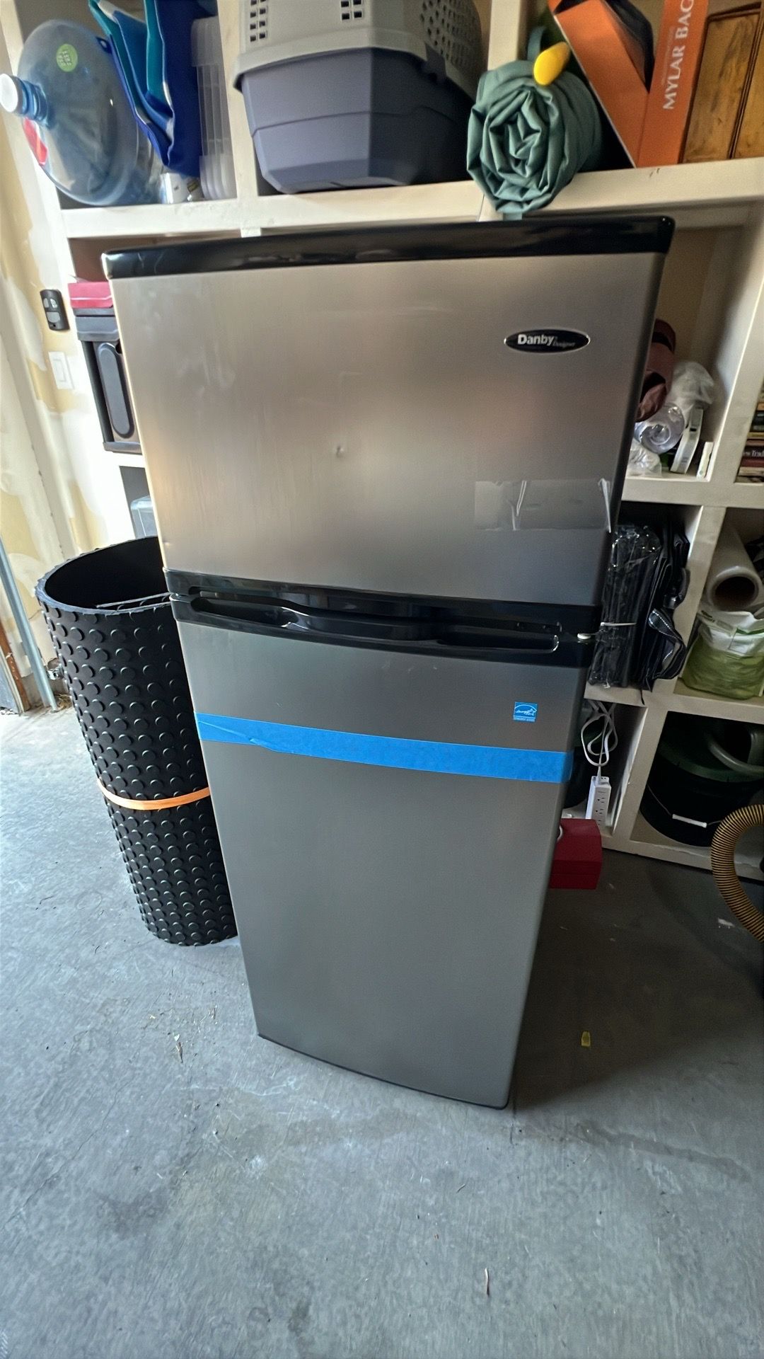 Danby Mid-Size Stainless Steel Refrigerator w/ Top Freezer