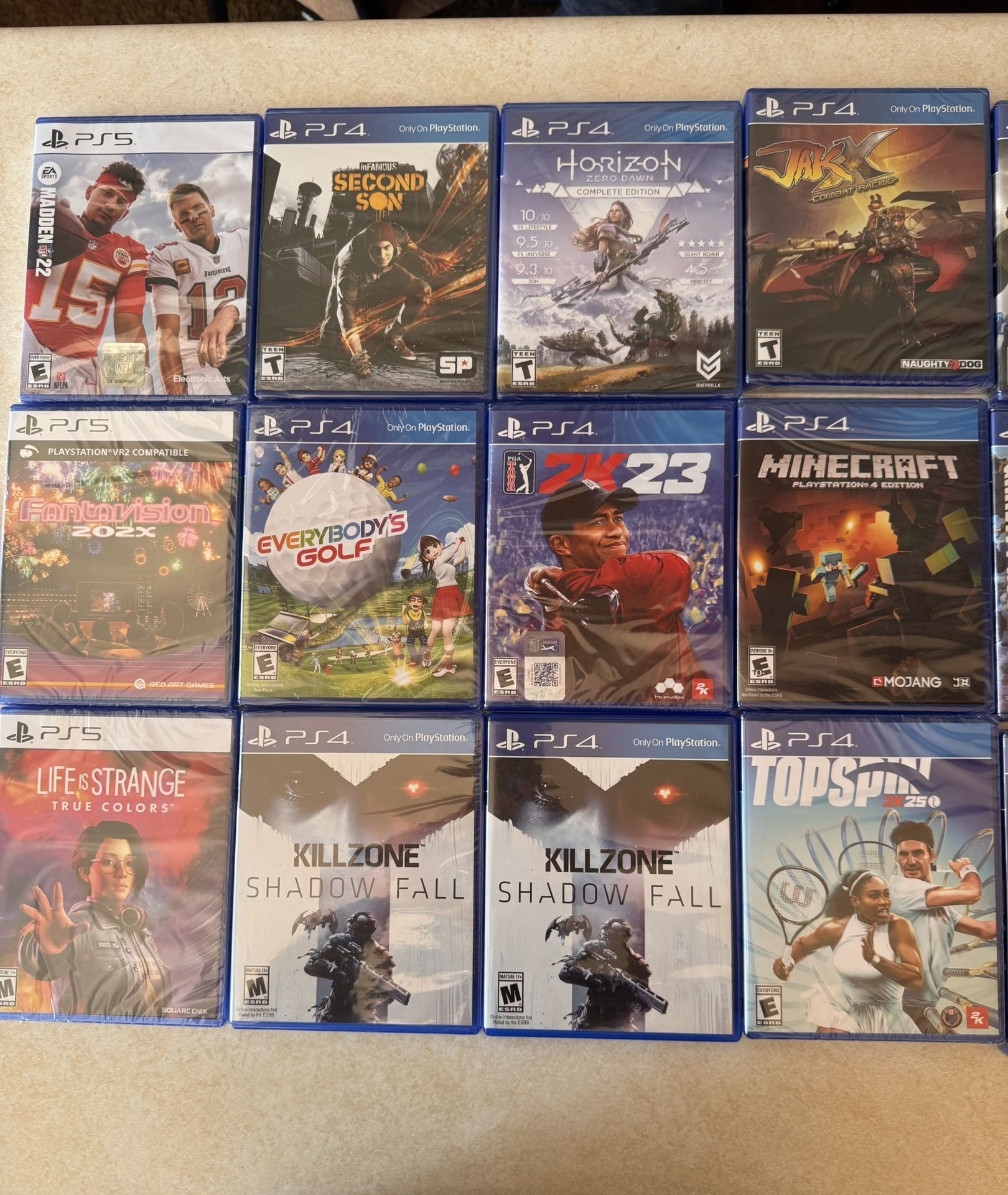 PS4 PS5 Games For Sale