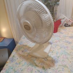 Holmes  14"  Table Fan. 2 Fan Blades. It's Clean And Works Great