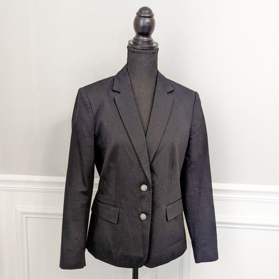 Banana Republic Blazer Navy Petite 8