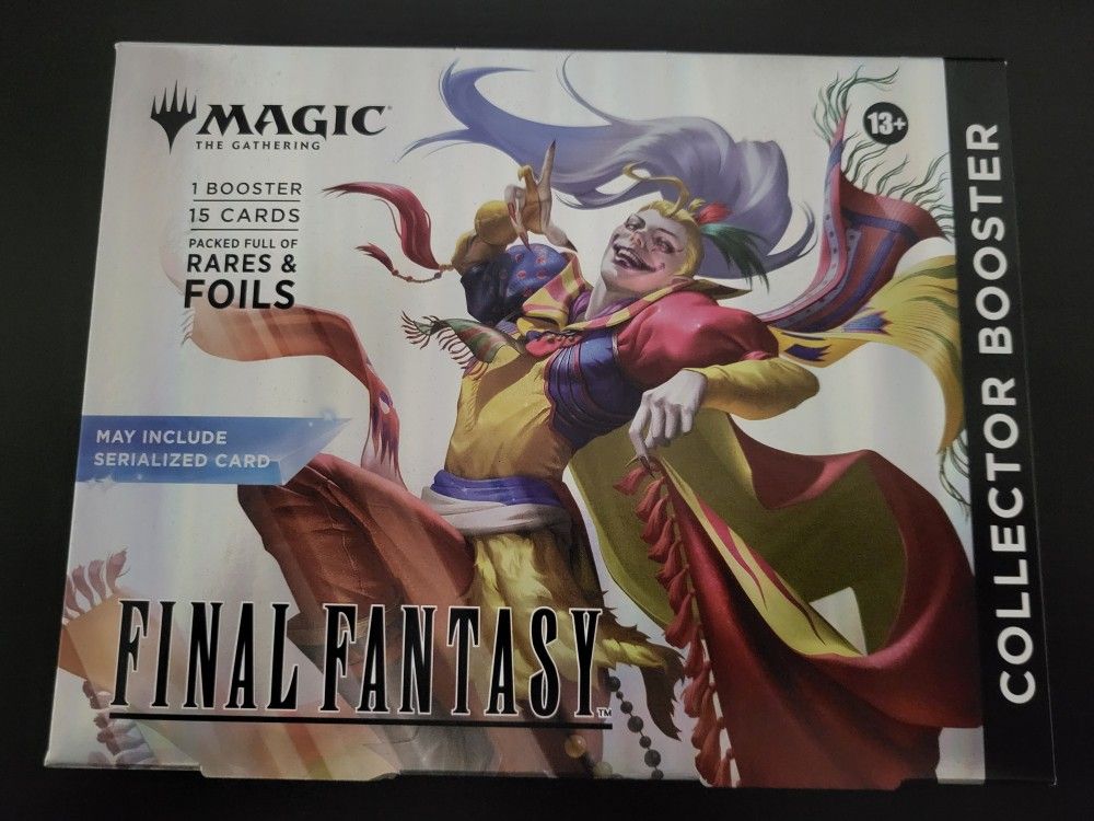 Magic The Gathering Final Fantasy Collector's Booster Sealed