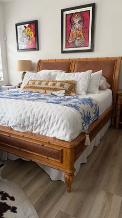 King size bed frame