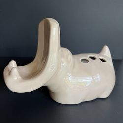 Hungry Hippo Soap Holder & Toothbrush Holder - ceramic