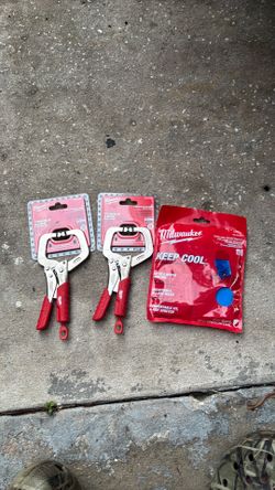 Milwaukee C-clamps & Buff