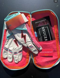 bruce bolt gloves sz L