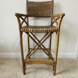 Vintage Bamboo Directors Chair 