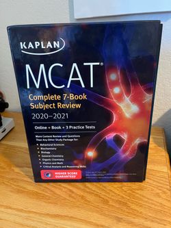 MCAT 7 Book Review Set 2020-2021