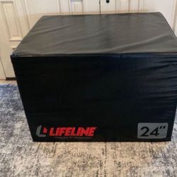 Lifeline Fitness Foam 24” Pylo Box Cross Training Exercise Equipment 