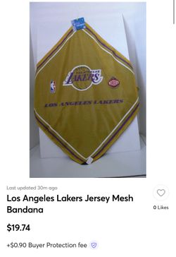 Lakers Jersey Mesh Bandana