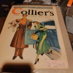 Colliers The National Weekly January 14,1933 In Excellent Condition