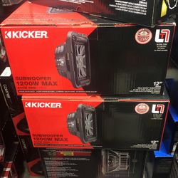 Kicker L7t12 On Sale For 299.99 Each 