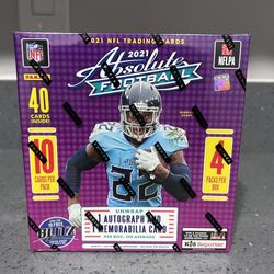 2021 Panini Absolute NFL Football Fanatics Mega Box Teal Sealed Kaboom 1 Auto