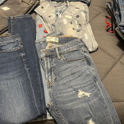Boys Jeans Size 10, 12 Name Brand, $7, $8, $10, Used In New Condition.. Clean And Fold Some Shirts, And Hoodies..  $5, $7 $8, & $10 each, Read Descri.